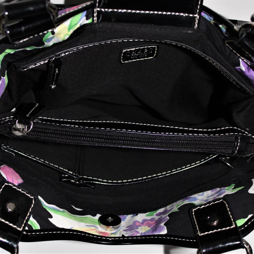 Chaps Multi-color Floral Print Fabric Shoulder Bag - Picture 6 of 8